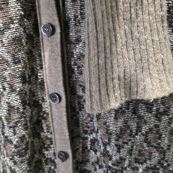 Free People Brown and Tan Long Cardigan - Picture 9 of 16